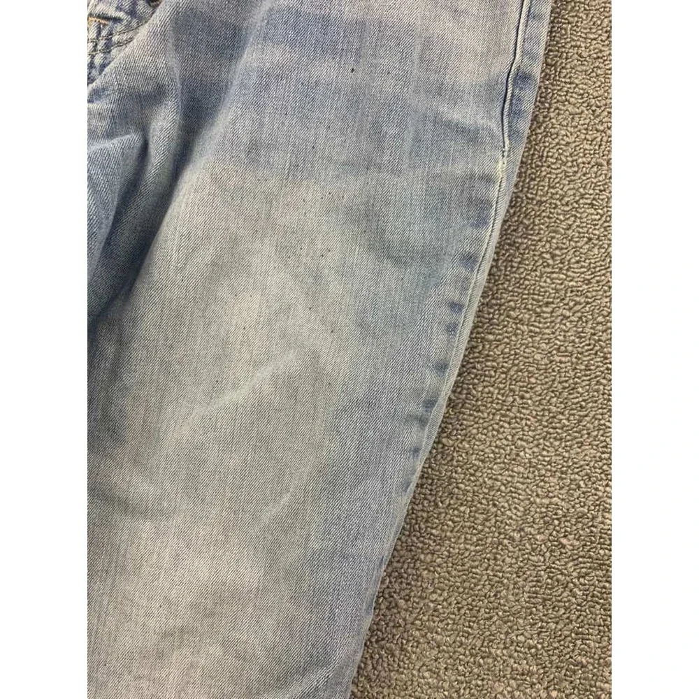 Levi's‎ Jeans Men W30 L32 505 Straight Leg Blue Denim Light Wash Stretch